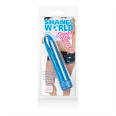 Shane's World Sparkle Vibe Blue 4.5 Inch Compact Multi-Speed Vibrator BULLETS